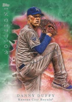 2017 Topps Inception - Green #74 Danny Duffy Front