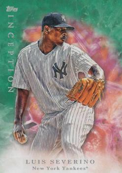 2017 Topps Inception - Green #82 Luis Severino Front