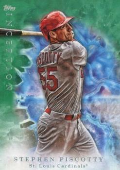 2017 Topps Inception - Green #85 Stephen Piscotty Front