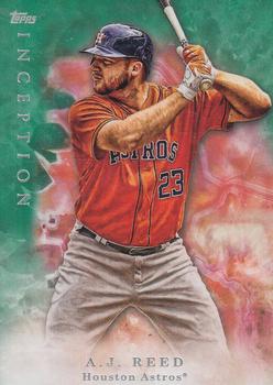 2017 Topps Inception - Green #98 A.J. Reed Front