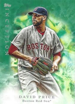 2017 Topps Inception - Green #99 David Price Front