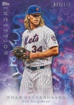 2017 Topps Inception - Purple #20 Noah Syndergaard Front