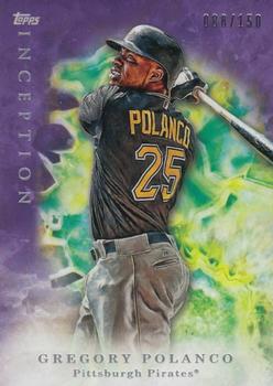 2017 Topps Inception - Purple #43 Gregory Polanco Front