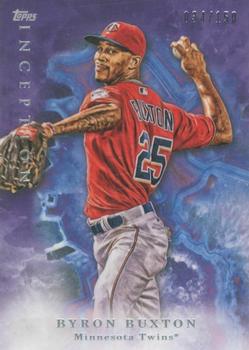 2017 Topps Inception - Purple #60 Byron Buxton Front