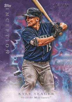2017 Topps Inception - Purple #64 Kyle Seager Front