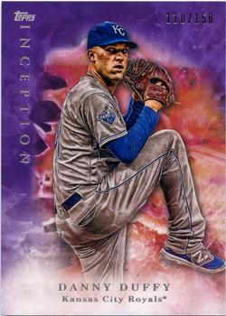2017 Topps Inception - Purple #74 Danny Duffy Front