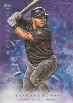 2017 Topps Inception - Purple #76 Yasmany Tomas Front