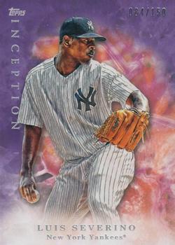 2017 Topps Inception - Purple #82 Luis Severino Front