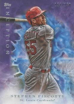 2017 Topps Inception - Purple #85 Stephen Piscotty Front