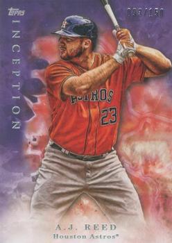 2017 Topps Inception - Purple #98 A.J. Reed Front