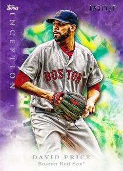 2017 Topps Inception - Purple #99 David Price Front