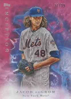 2017 Topps Inception - Magenta #24 Jacob deGrom Front