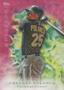 2017 Topps Inception - Magenta #43 Gregory Polanco Front