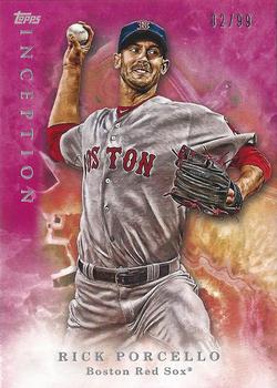 2017 Topps Inception - Magenta #54 Rick Porcello Front