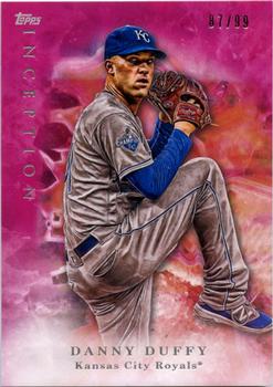 2017 Topps Inception - Magenta #74 Danny Duffy Front