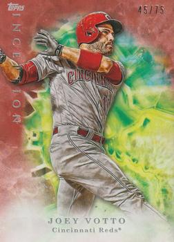 2017 Topps Inception - Red #39 Joey Votto Front