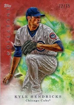 2017 Topps Inception - Red #47 Kyle Hendricks Front