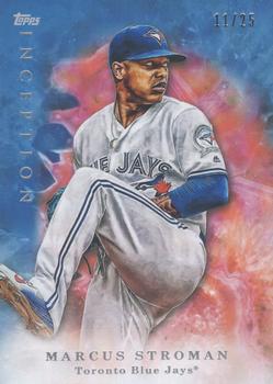 2017 Topps Inception - Blue #70 Marcus Stroman Front