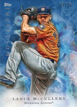 2017 Topps Inception - Blue #73 Lance McCullers Front