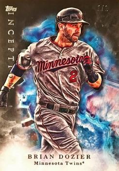 2017 Topps Inception - Inception #17 Brian Dozier Front