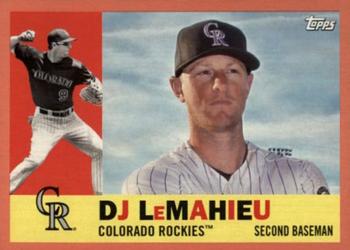 2017 Topps Archives - Peach #8 DJ LeMahieu Front