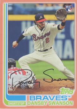 2017 Topps Archives - Peach #101 Dansby Swanson Front