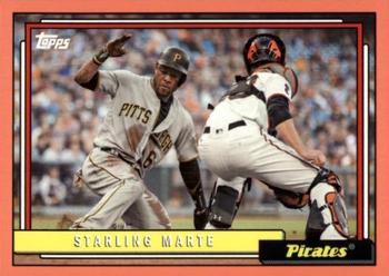 2017 Topps Archives - Peach #211 Starling Marte Front