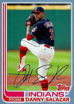 2017 Topps Archives - Blue #111 Danny Salazar Front