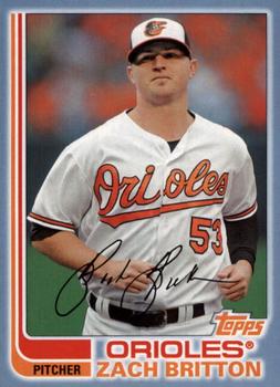 2017 Topps Archives - Blue #166 Zach Britton Front