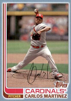 2017 Topps Archives - Blue #173 Carlos Martinez Front