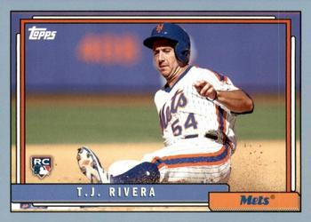 2017 Topps Archives - Blue #257 T.J. Rivera Front