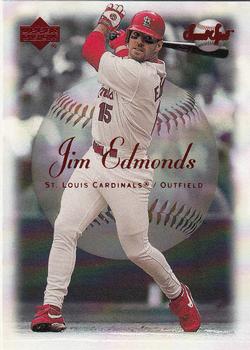 2001 Upper Deck Sweet Spot #37 Jim Edmonds Front