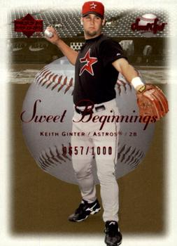 2001 Upper Deck Sweet Spot #73 Keith Ginter Front
