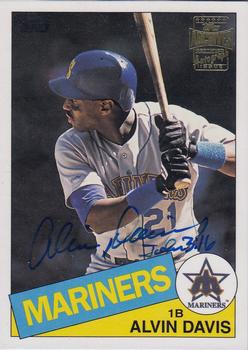 2003 Topps All-Time Fan Favorites - Archives Autographs #FFA-AD Alvin Davis Front