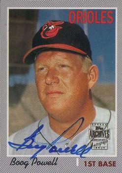 2003 Topps All-Time Fan Favorites - Archives Autographs #FFA-BP Boog Powell Front