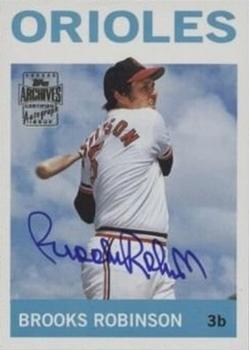 2003 Topps All-Time Fan Favorites - Archives Autographs #FFA-BRO Brooks Robinson Front