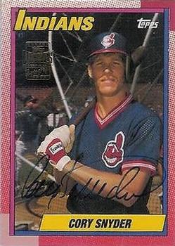 2003 Topps All-Time Fan Favorites - Archives Autographs #FFA-CN Cory Snyder Front