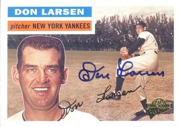 2003 Topps All-Time Fan Favorites - Archives Autographs #FFA-DL Don Larsen Front