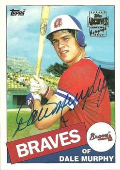 2003 Topps All-Time Fan Favorites - Archives Autographs #FFA-DM Dale Murphy Front