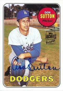 2003 Topps All-Time Fan Favorites - Archives Autographs #FFA-DSU Don Sutton Front
