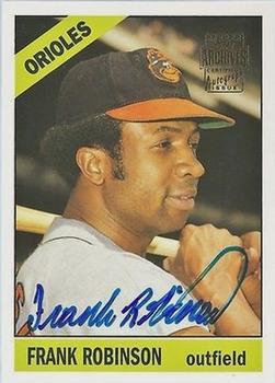 2003 Topps All-Time Fan Favorites - Archives Autographs #FFA-FR Frank Robinson Front