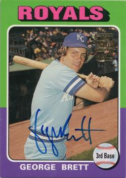 2003 Topps All-Time Fan Favorites - Archives Autographs #FFA-GBR George Brett Front