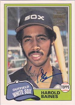 2003 Topps All-Time Fan Favorites - Archives Autographs #FFA-HBA Harold Baines Front