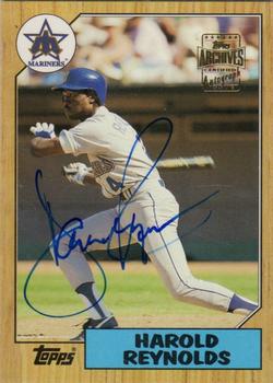 2003 Topps All-Time Fan Favorites - Archives Autographs #FFA-HR Harold Reynolds Front