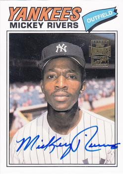 2003 Topps All-Time Fan Favorites - Archives Autographs #FFA-MR Mickey Rivers Front