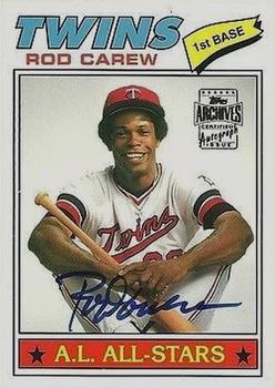2003 Topps All-Time Fan Favorites - Archives Autographs #FFA-RCA Rod Carew Front
