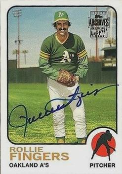 2003 Topps All-Time Fan Favorites - Archives Autographs #FFA-RF Rollie Fingers Front