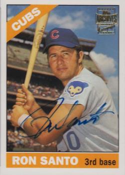 2003 Topps All-Time Fan Favorites - Archives Autographs #FFA-RSA Ron Santo Front