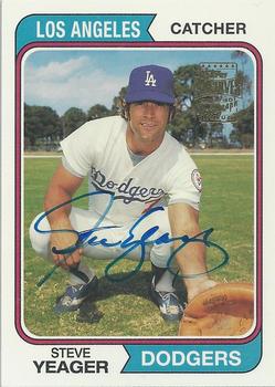 2003 Topps All-Time Fan Favorites - Archives Autographs #FFA-SY Steve Yeager Front