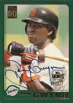 2003 Topps All-Time Fan Favorites - Archives Autographs #FFA-TG Tony Gwynn Front